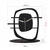 Opviq Sat 21cm Crni