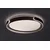 Rabalux Plafonjera Jindri, LED, Sa daljinskim, 48W, 3000-6500K, 50cm, Belo-crna