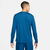 Nike M NK DF UV MILER TOP LS FLASH, muška majica za trčanje, plava FB8552