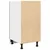 Vidaxl Spodnja omarica s predalom “Lyon” starinski les 40x46x81,5cm