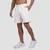 GymBeam Relay Shorts Pearl