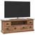 TV stalak s ladicama Prirodna 110 x 30 x 40 cm Čvrsto teak drvo