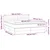 Krevet box spring s madracem LED svjetlosivi 180x200 cm tkanina