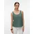VERO MODA Top VMMYMILO temno zelena