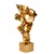 Aberto Design Dekorativna figura Yak-044-C, 30x62x25 cm