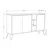 Hanah Home Komoda Clara 142x83x35,6cm Hrast