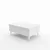 Hanah Home Sto za dnevnu sobu Dy Ada 90x38x60 cm, Bela