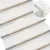 Prostirke za stepenice 30 kom 56x17x3 cm bijele poluokrugle