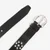 Pas OUR LEGACY Star Fall Belt Black Bridle 90