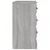 Komoda siva sonome 104,5x35,5x67,5 cm konstruirano drvo