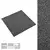 Tepih 20 pcs Antracit 50 x 50 cm 100% Polipropilen