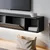 Hanah Home TV komoda Twist LED, 160 cm, antracit