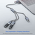 Generic USB C Splitter Dual USB Data Y Splitter Adapter USB-C moški na USB ženski polnilni kabel USB 2.1 OTG pretvorniški kabel Hub za MacBook, USB-C telefone, bliskovne diske, kamere, tiskalnike, (21127346)