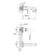 Baterija za lavabo MISTIQUE JM31401