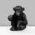 Aberto Design Dekorativna figura Monkey, 22 x 20 x 30 cm, Crna