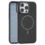 Leather Grip MagSafe maska za iPhone 15 Pro Max - Crna