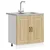 Vidaxl Kuhinjski element z vrati Kalmar Sonoma hrast 80 x 46 x 81,5 cm