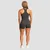 GymBeam Ženski sportski top BEAT Charcoal