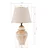 Opviq Stona lampa E27 Max 40W, Krem-Zlatna
