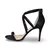Nina Footwear Ženske sandale na štiklu , Crne