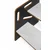 Step stool - antracit, bela