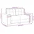 Vidaxl Dvosed temno siv 160x77x82 cm žamet