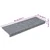 Prostirke za stepenice 30 kom 65x21x4 cm svijetlo sive pravokutne rubove