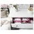 HEMNES Komoda s 3 fioke, belo bajcovano, 108x96 cm