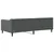 Vidaxl Raztegljiva postelja temno siva 90x190 cm blago
