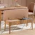 Conceptum Hypnose Trpezarijska klupa Vina Bench 110x48x40cm Bež