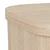 Noćni stočić MADERA 46x30 cm beli hrast