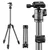 K&F 66 /168cm Camera Tripod,Lightweight and Compact Aluminum Super Portable DSLR Tripod