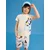 Sinsay - Kratke pantalone Bluey - krem