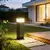 Brilagi -Spoljna lampa sa 2 SCHUKO utičnice PILLAR 1xG9/11W/230V IP44 antracit