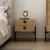 Hanah Home Maren 20432 noćni ormarić 50 × 50 × 45 cm, Gölge Yunus
