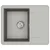 Umivaonik Siva 560 x 460 mm 80% kvarc i 20% smola