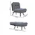 ATELIER DEL SOFA Fotelja Misa Small Solo v2 Cream