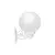 Zidna lampa BISSO/G250 WH OPAL