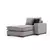 Atelier del Sofa Ugaona garnitura Lena 94x85x323cm Svetlosiva