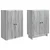 Set ormara 2 pcs Siva Sonoma 66 x 34,5 x 90 cm