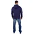 U.S. POLO ASSN. Majica  temno modra / bela