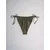 The Set Bikini hlačke  kaki / črna