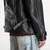 Jakna Y-3 Leather Blouson Black L