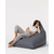 ATELIER DEL SOFA Lazy bag Pyramid Big Bed Pouf Fume
