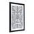 Eglo living slika plastika, staklo, crno beli Robeval 423092