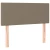 Vidaxl Box spring postelja z vzmetnico taupe 90x200 cm blago