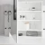 Modern Living Kozmetična Miza Eva, Bela
