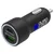 QUAD LOCK punjač za auto 48W, dual USB-C PD + USB-A