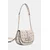 Ročna torba Guess Carrie Logo HWGP98 98200 Écru