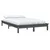 shumee vidaXL Posteljni okvir siv 120x190 cm masiven borov les